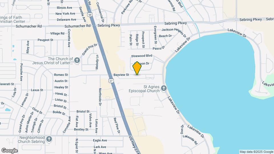Lakeview Mobile Court Mapa y Detalles de la Ubicación
