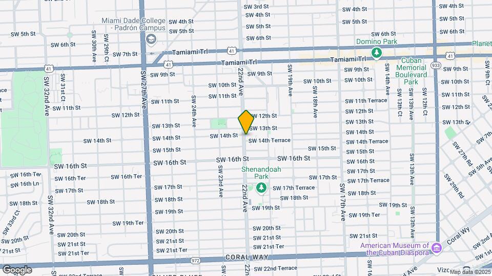 2197 SW 14th Ter Map and Location Details