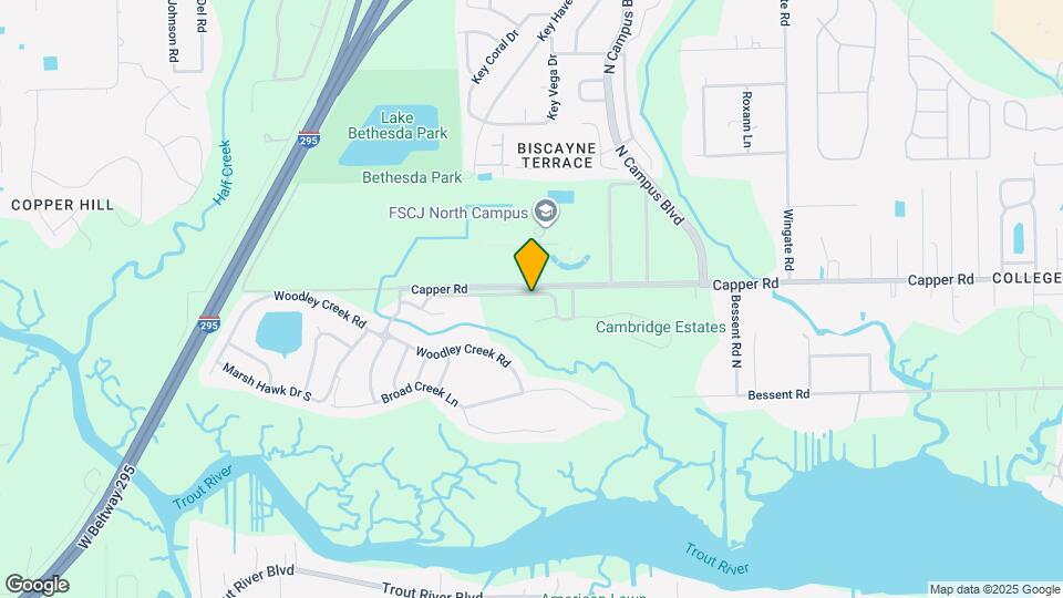 4104 Anderson Woods Dr Map and Location Details