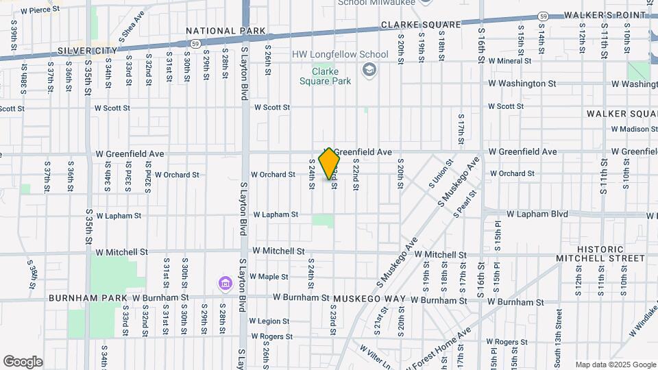1517 S 23rd St Map and Location Details