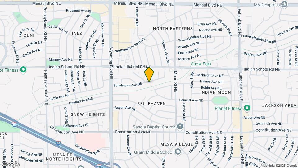 8912 Bellehaven Ave NE Map and Location Details