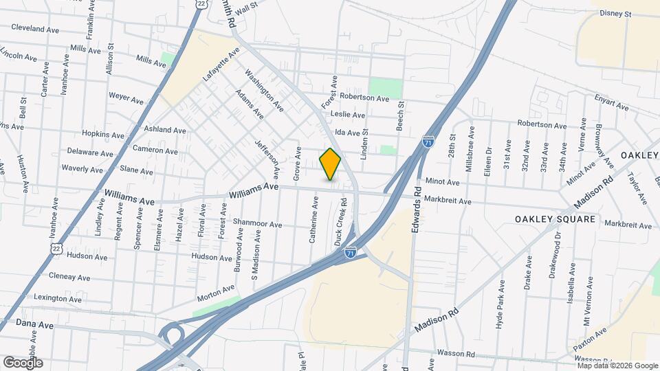 2544 Williams Ave, Unit Unit 2 Mapa y Detalles de la Ubicación