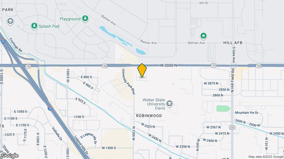 1136 W 2875 N Map and Location Details