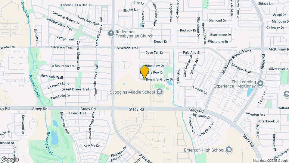 7117 Bountiful Grove Dr Map and Location Details