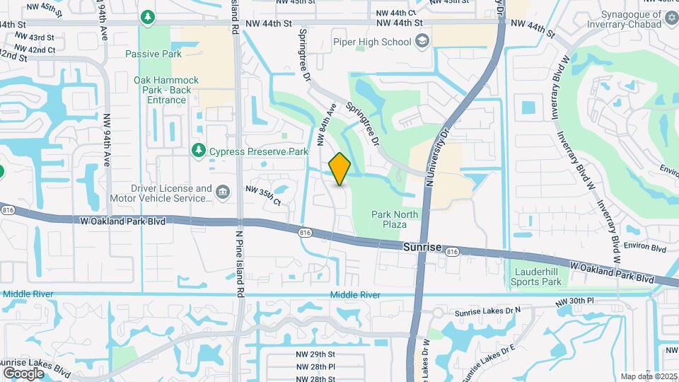 3651 NW 83rd Ln Map and Location Details
