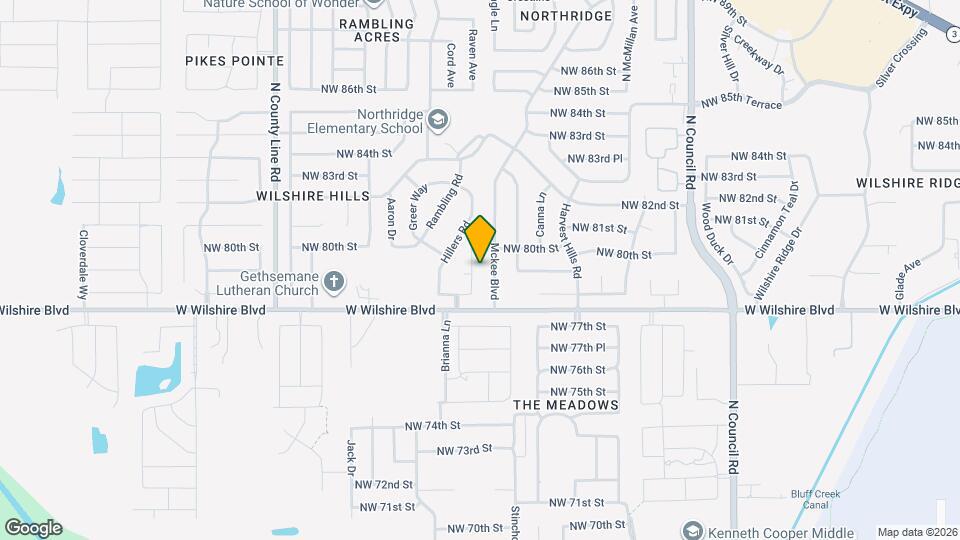 8020 Kaden Rd Map and Location Details