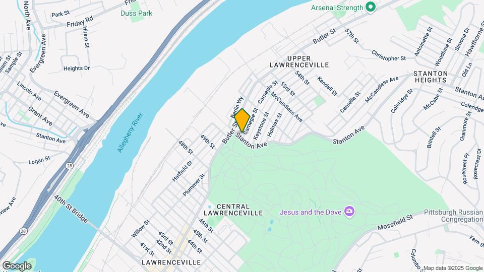 5126 Stanton Ave Mapa y Detalles de la Ubicación