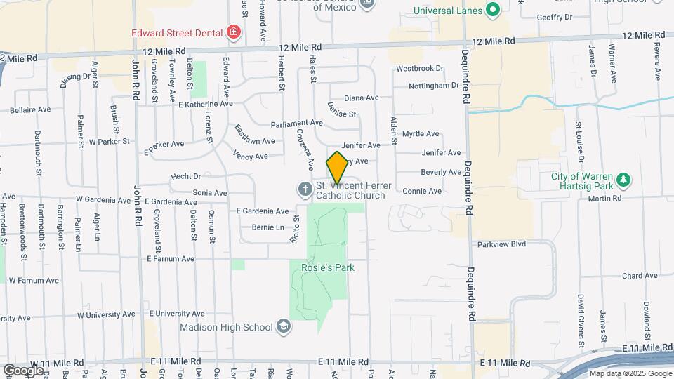 1177 Connie Ave Map and Location Details