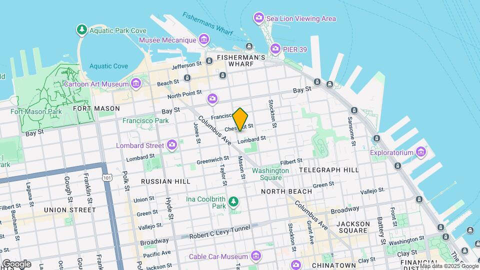 2130 Mason St Map and Location Details