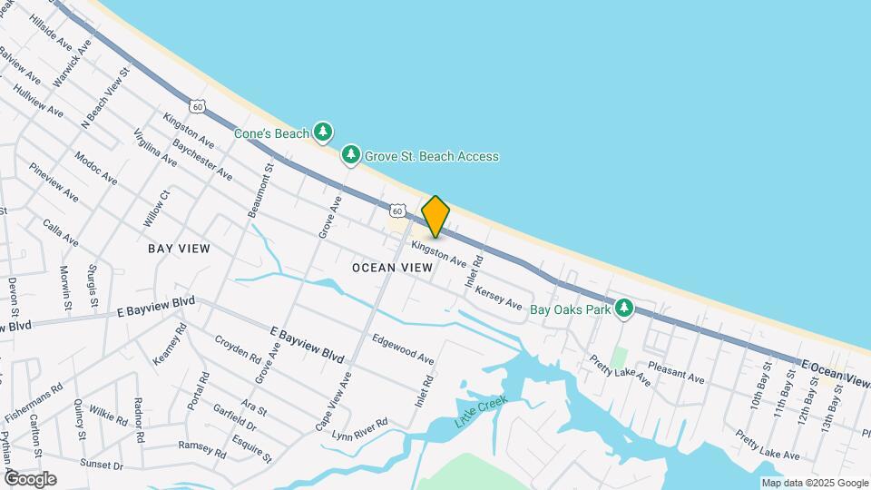 1934 Kingston Ave Map and Location Details