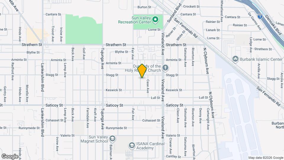 7740 Bonner Ave Map and Location Details