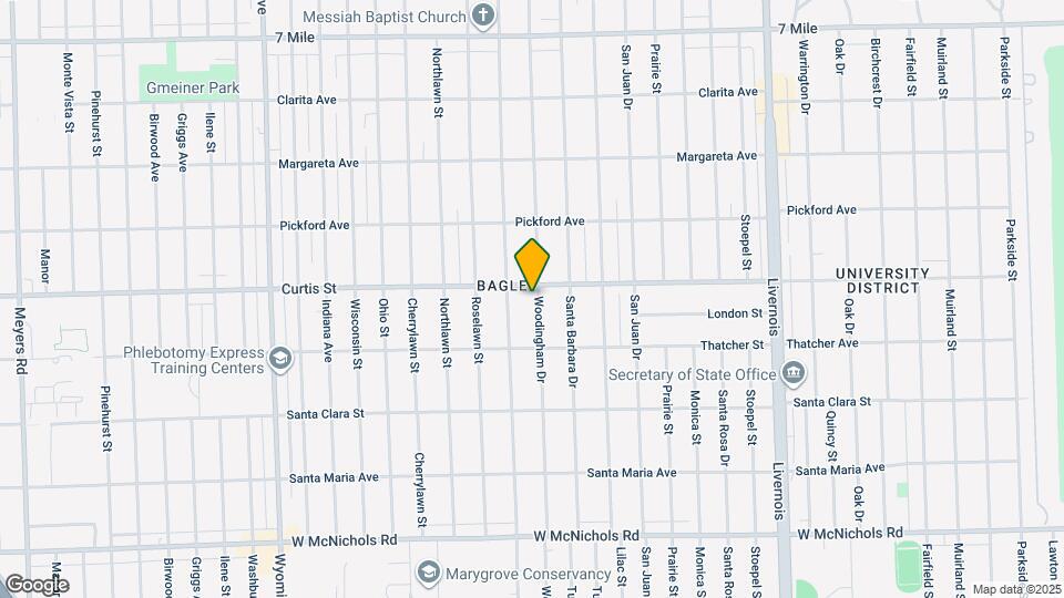 18095 Woodingham Dr Map and Location Details