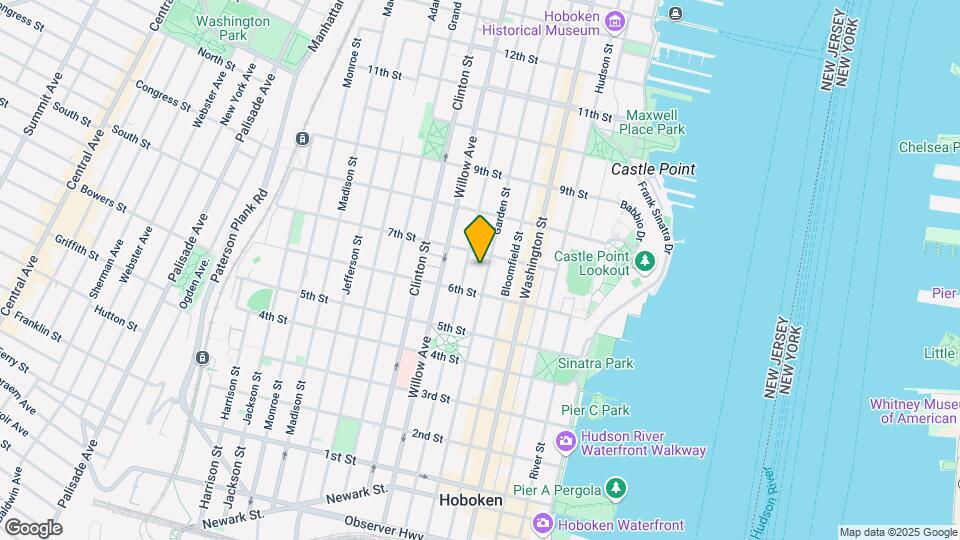 624 Garden St-Unit -3 Map and Location Details