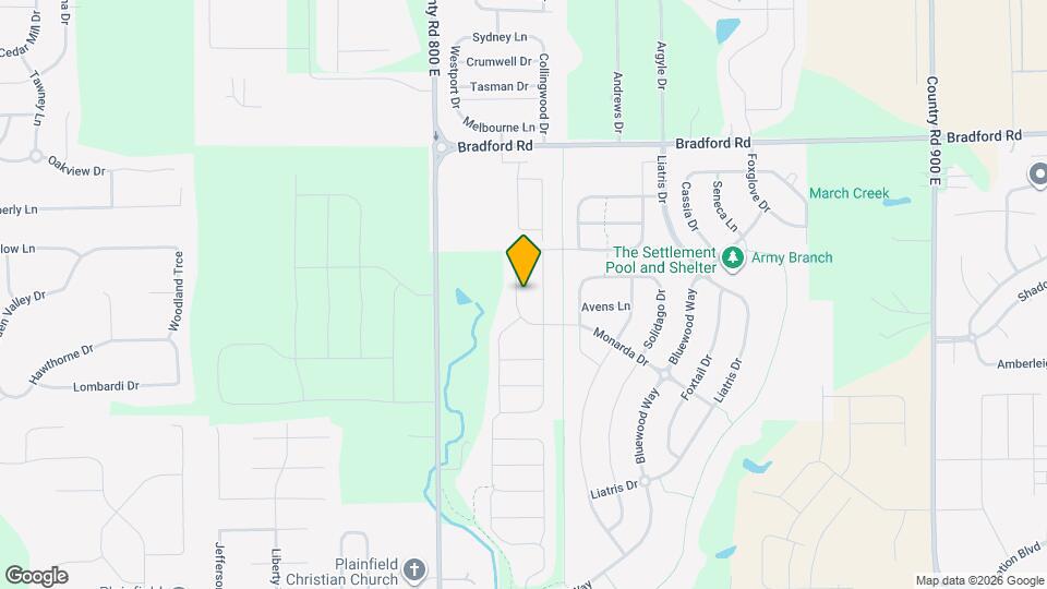 2313 Trefoil Dr Map and Location Details