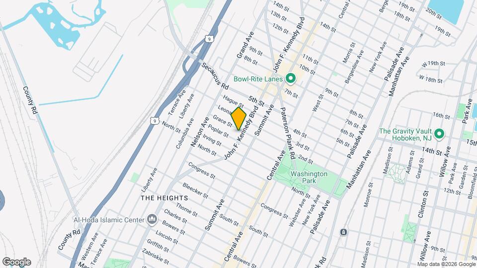 3653 John F. Kennedy Blvd Map and Location Details