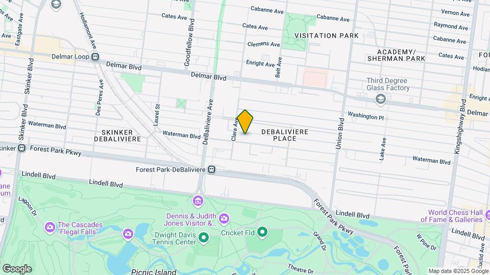 5601 Waterman Blvd Map and Location Details