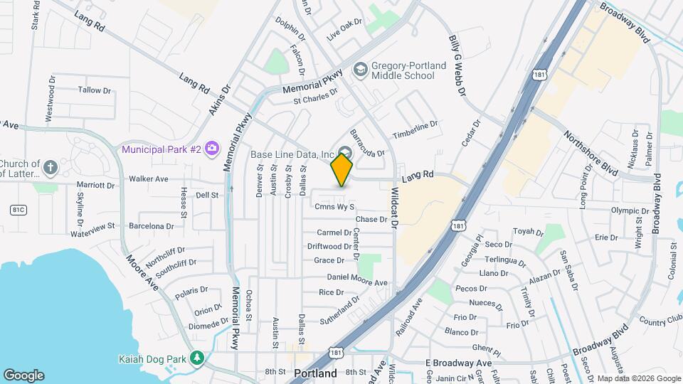 206 N Commonsway Dr Map and Location Details