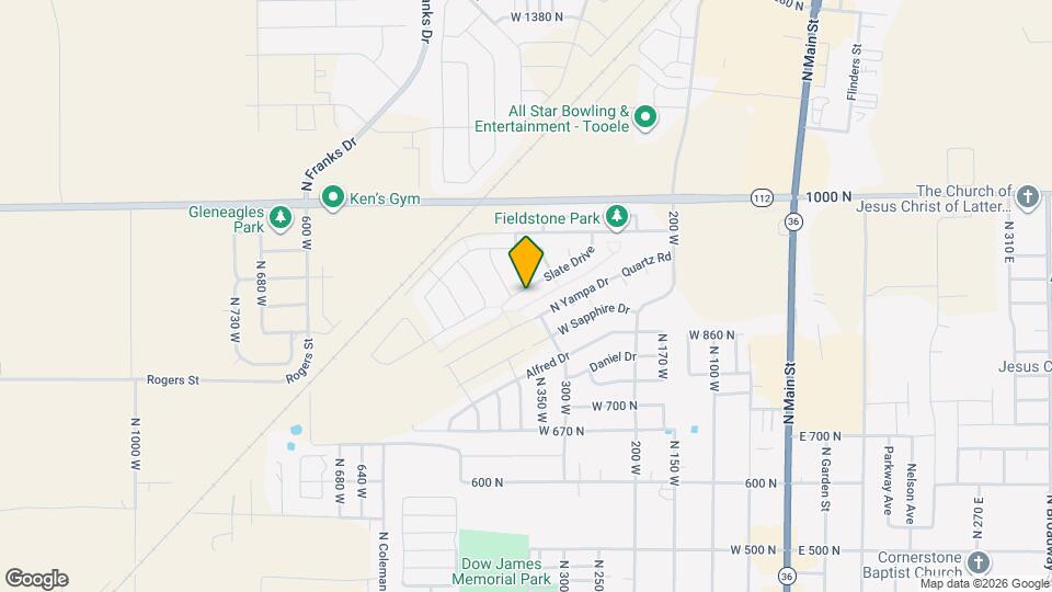 375 Slate Drive Map and Location Details