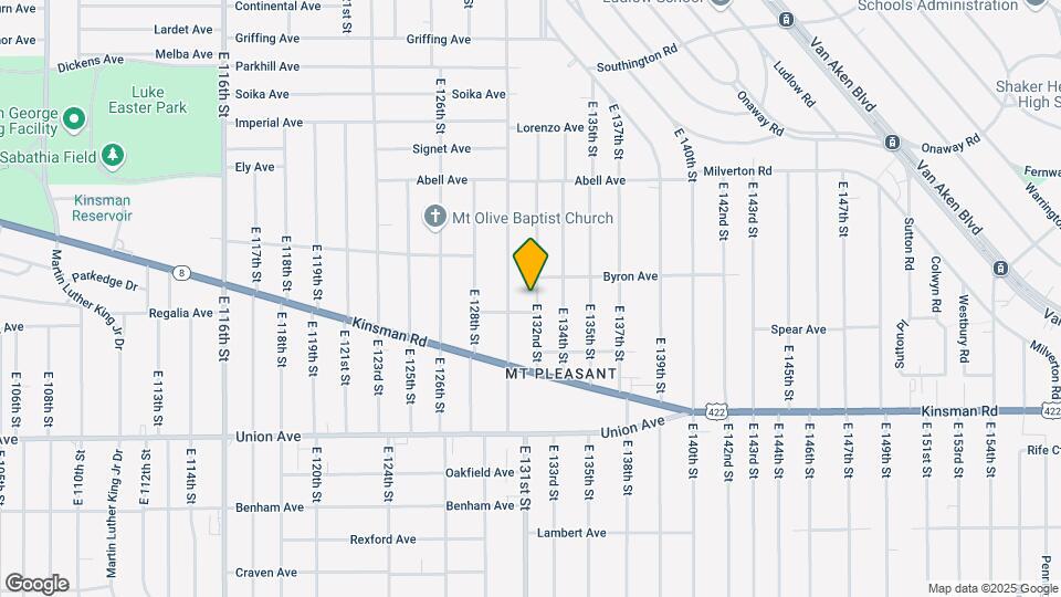3354 E 132nd St Map and Location Details