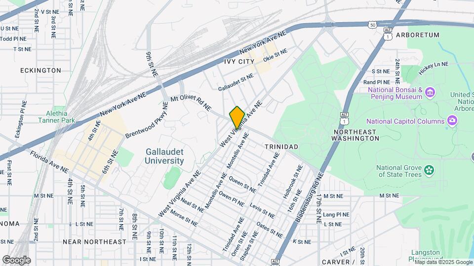 1713 W Virginia Ave NE, Unit 202 Mapa y Detalles de la Ubicación