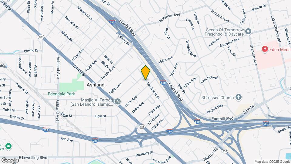 16683 Los Banos St Map and Location Details