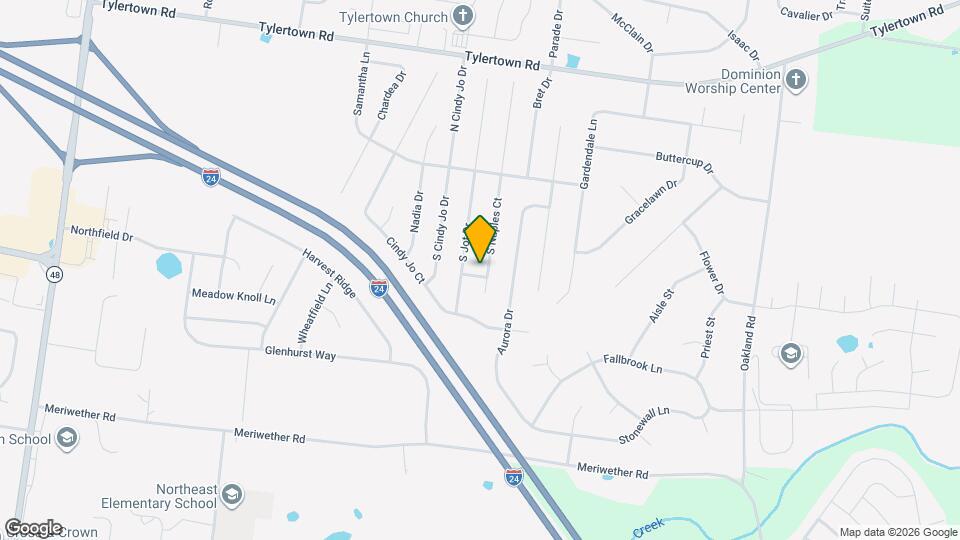 3660 S Naples Ct Map and Location Details