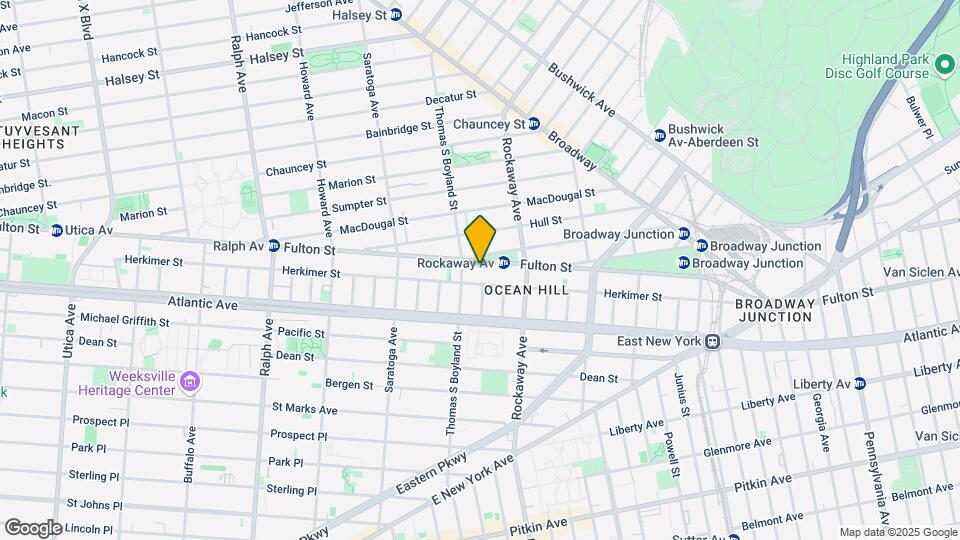 2110 Fulton St Mapa y Detalles de la Ubicación