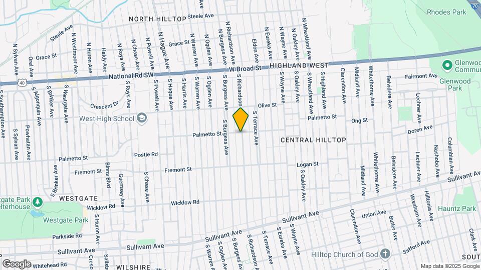 207 S Richardson Ave Mapa y Detalles de la Ubicación