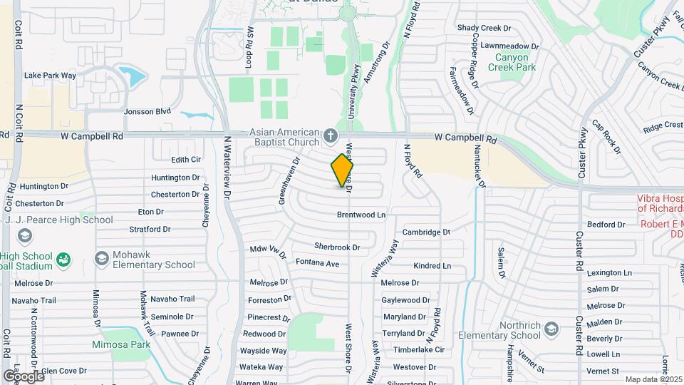 802 Kingswood Ave Map and Location Details