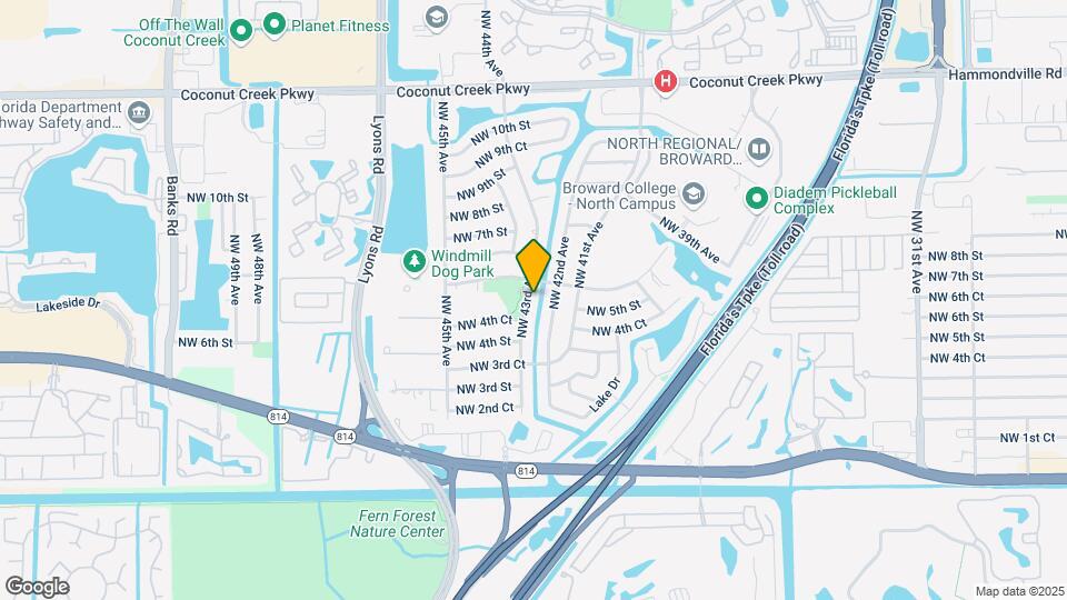 540 NW 43rd Ave Map and Location Details