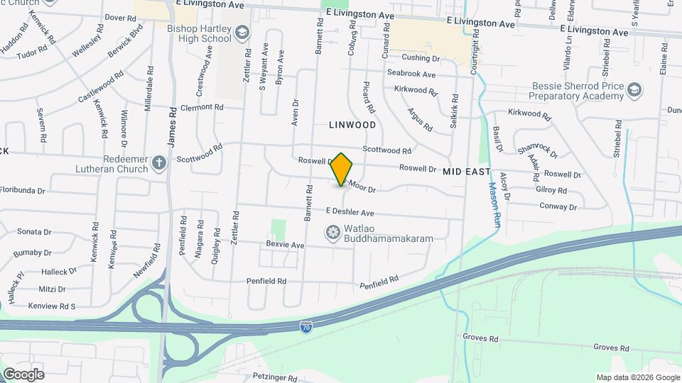 1659 Coburg Rd Map and Location Details