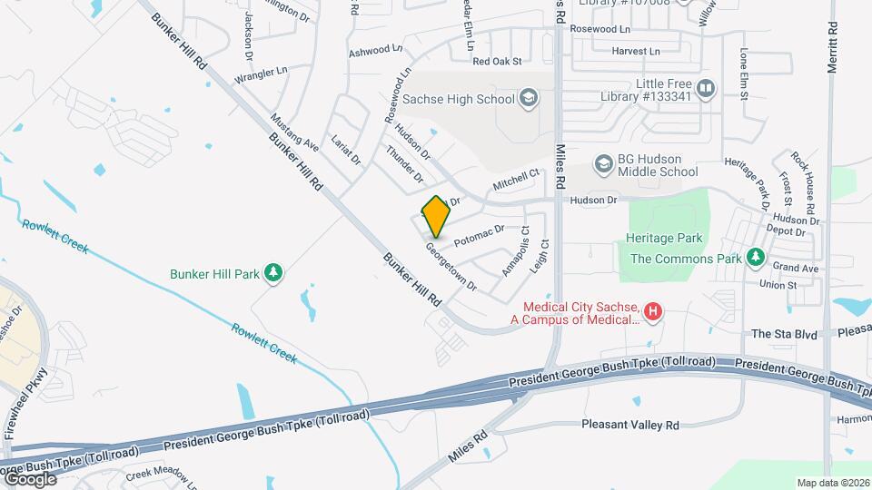 3404 Potomac Dr Map and Location Details