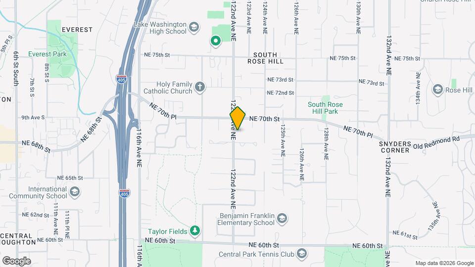 6832 122nd Ave NE Map and Location Details