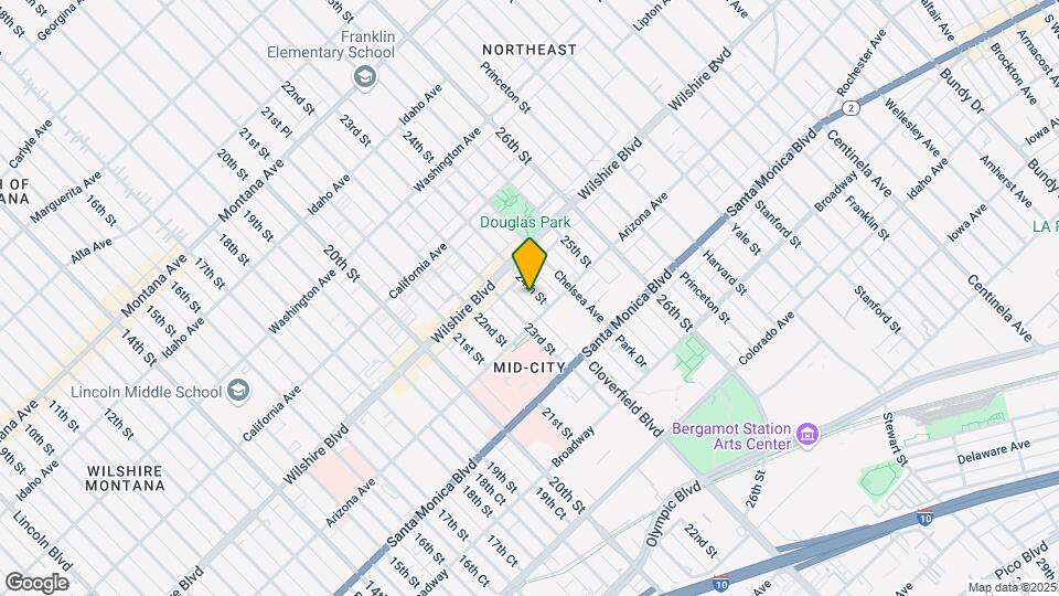 1240 24th St Mapa y Detalles de la Ubicación