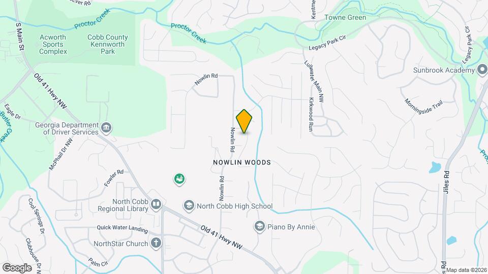 3130 Kirkwood Dr NW Mapa y Detalles de la Ubicación