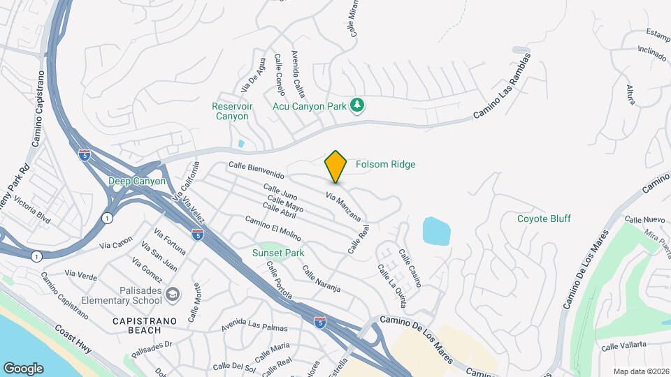 3921 Calle Real Mapa y Detalles de la Ubicación