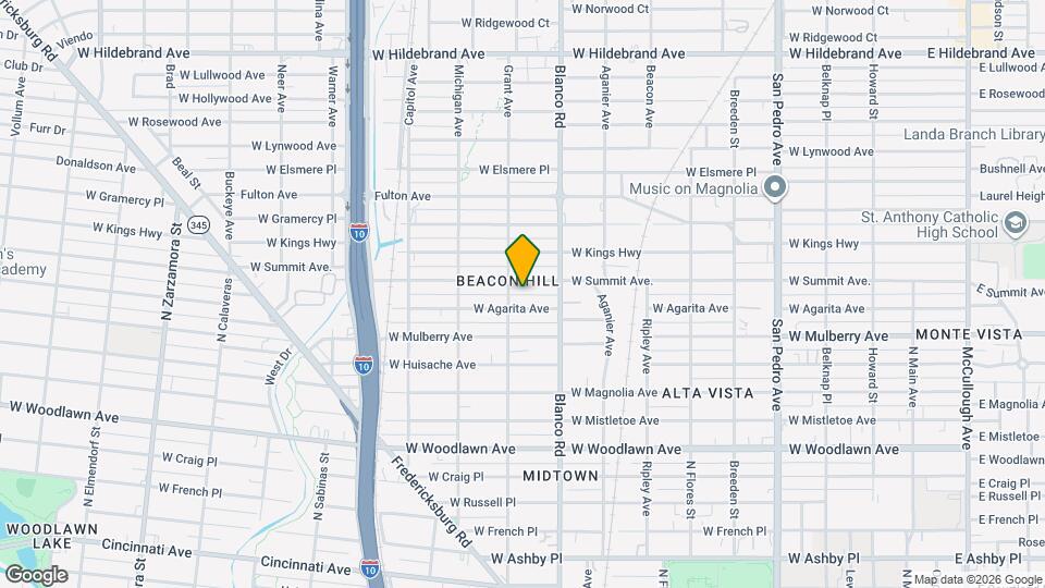 936 W Summit Ave. Map and Location Details