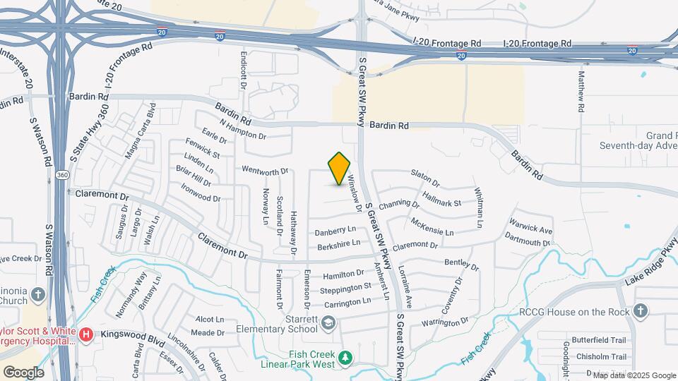 2613 Bennington Ct Mapa y Detalles de la Ubicación