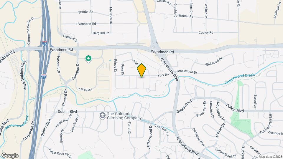 6734 Hampton Dr Mapa y Detalles de la Ubicación