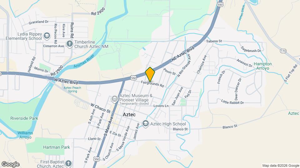 415 Bunker Ave Map and Location Details