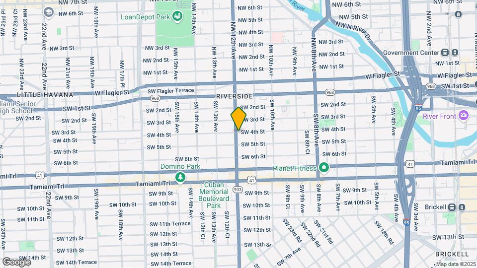 403 SW 12th Ave Mapa y Detalles de la Ubicación