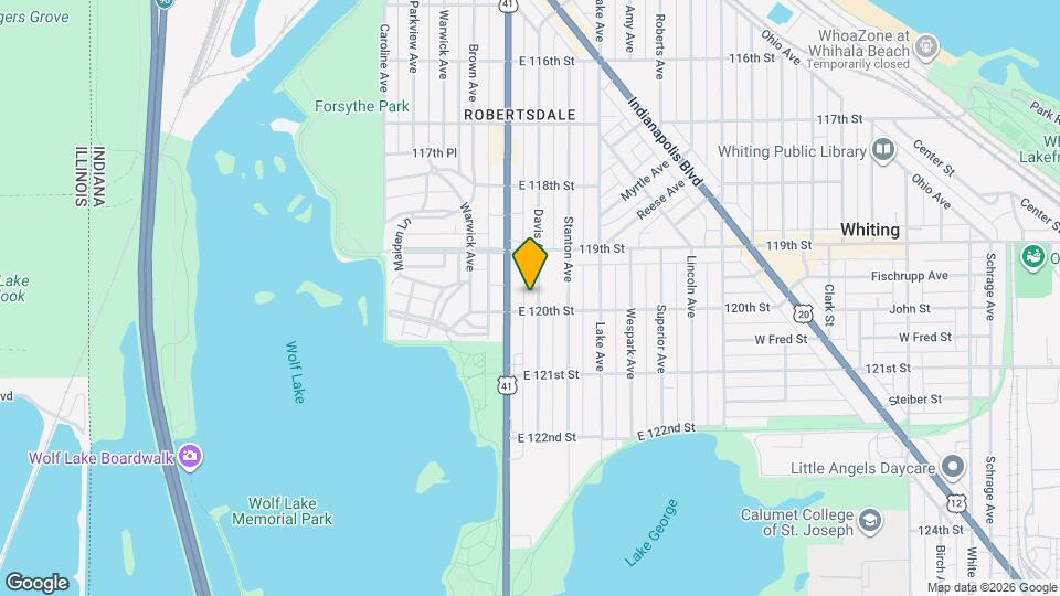 1944 Davis Ave Map and Location Details