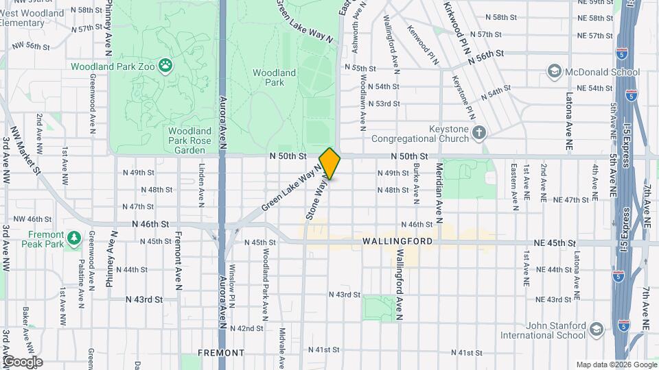 4806 1/2 Interlake Ave N Map and Location Details