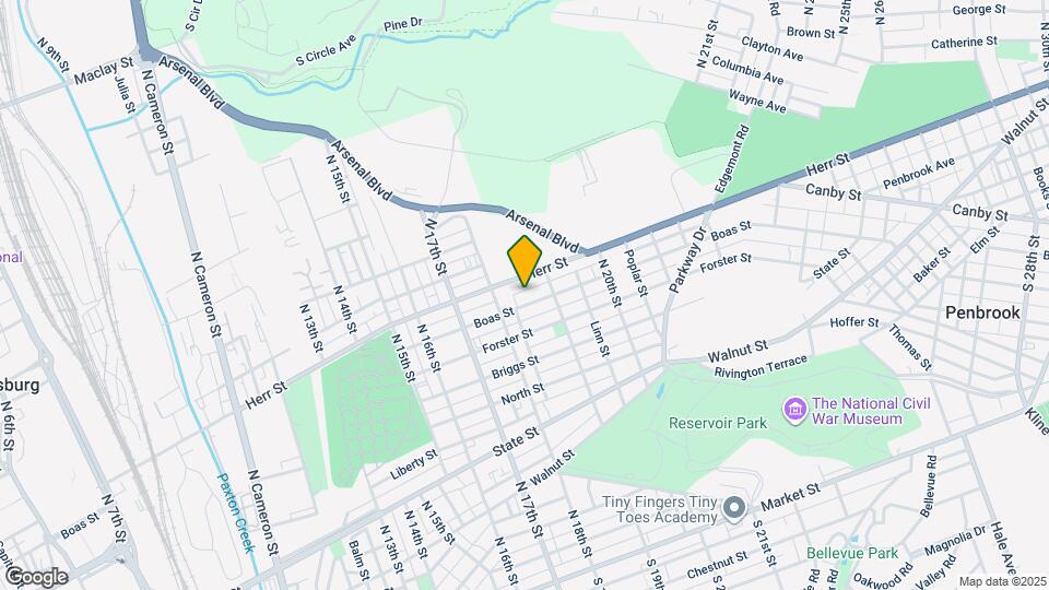 1816 Boas St Map and Location Details