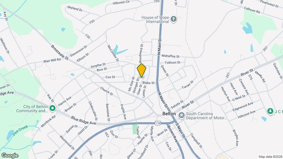 13 Geer St Mapa y Detalles de la Ubicación