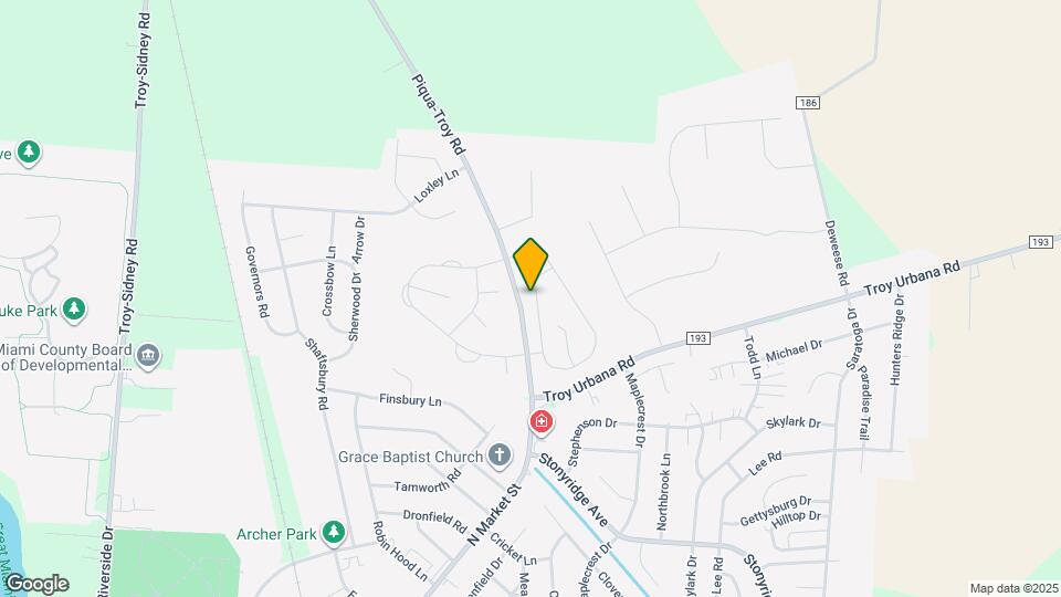 1160 Waterloo St Map and Location Details