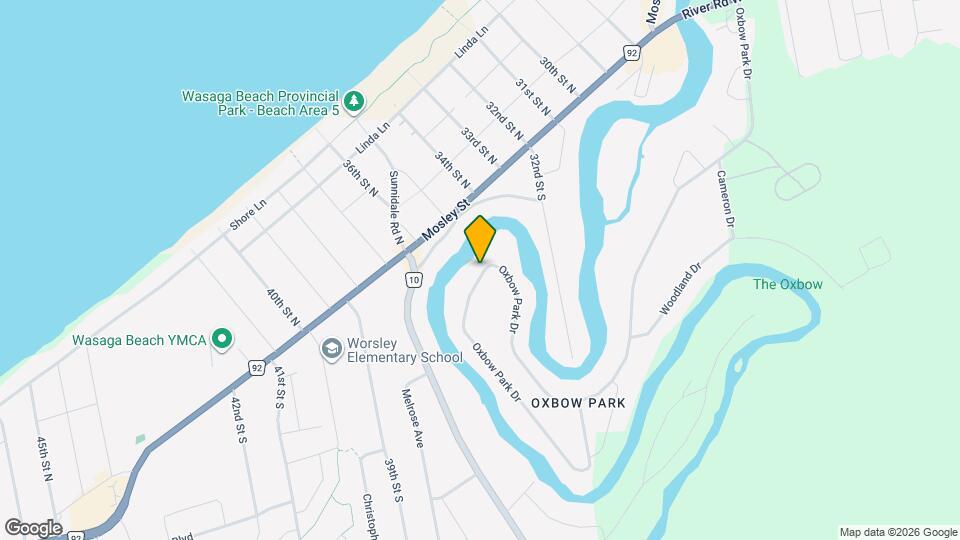 578 Oxbow Park Dr Map and Location Details
