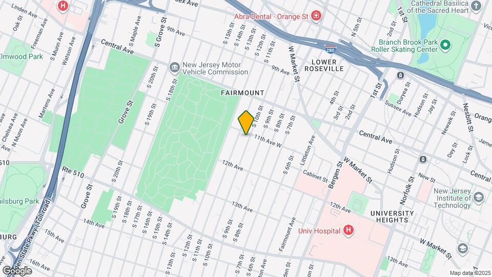 181 S 10th St Map and Location Details