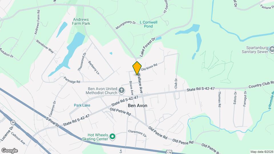 2446 Wallace Ave Map and Location Details