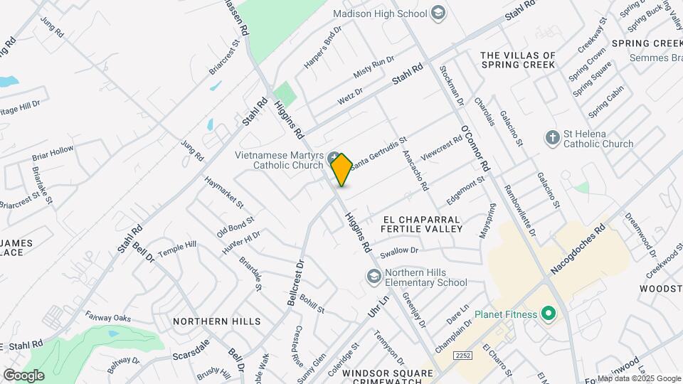 4803 Viewcrest Rd Map and Location Details